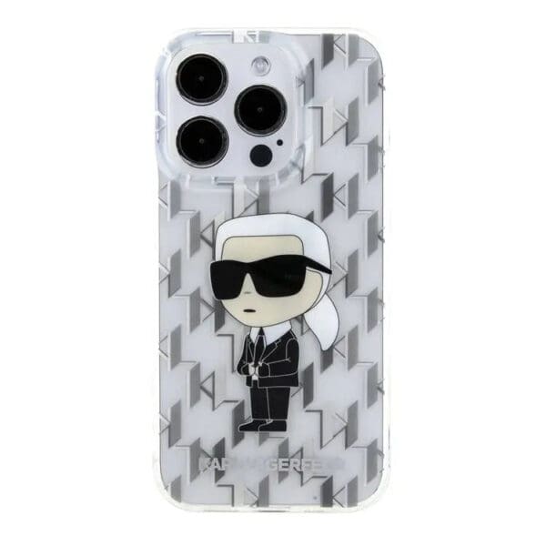 Karl Lagerfeld TPU Silicone Ikonik Graffiti Hard Case iPhone 16 Pro