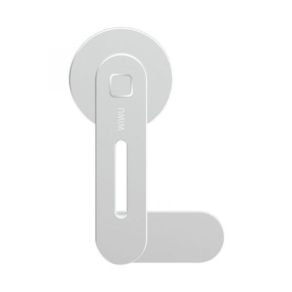 Alternative view of WIWU Laptop Extender Phone Bracket Silver