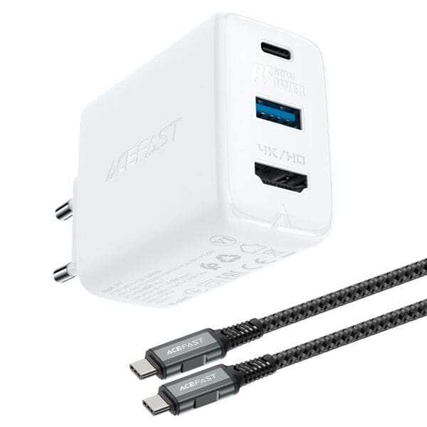 ACEFast Smart Wall Charger-Hub A17 GaN PD65W