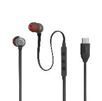 JBLT310CBLKJBL Tune 310C USB | Wired Hi-Res In-Ear Headphones Black