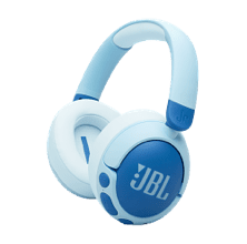 JBLJR460NCBLUWireless over-ear Noise Cancelling kids headphones - BLUE