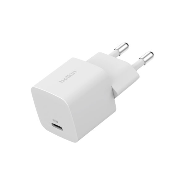 Alternative view of Belkin BoostCharge USB-C Charger (25W) (White)