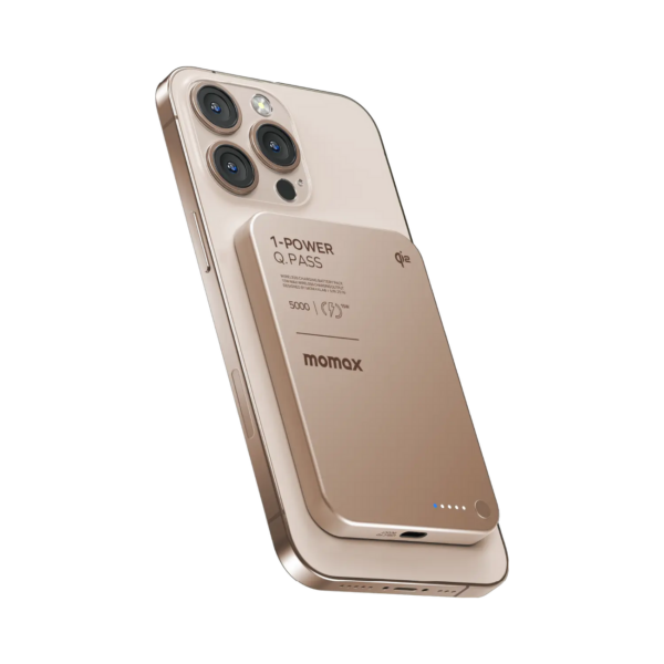 Momax Q.Mag X1 Magnetic Wireless Power Bank 5000mAh - Gen 2