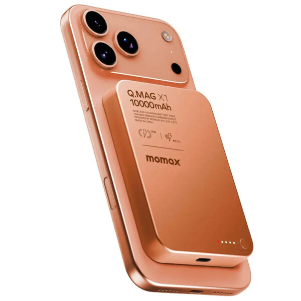 Momax Q.Mag X1 Magnetic Wireless Power Bank 10000mAh - Gen 2